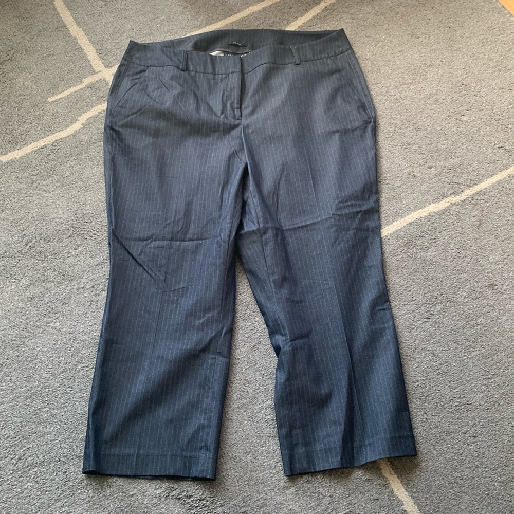 Pin stripe trousers (20)